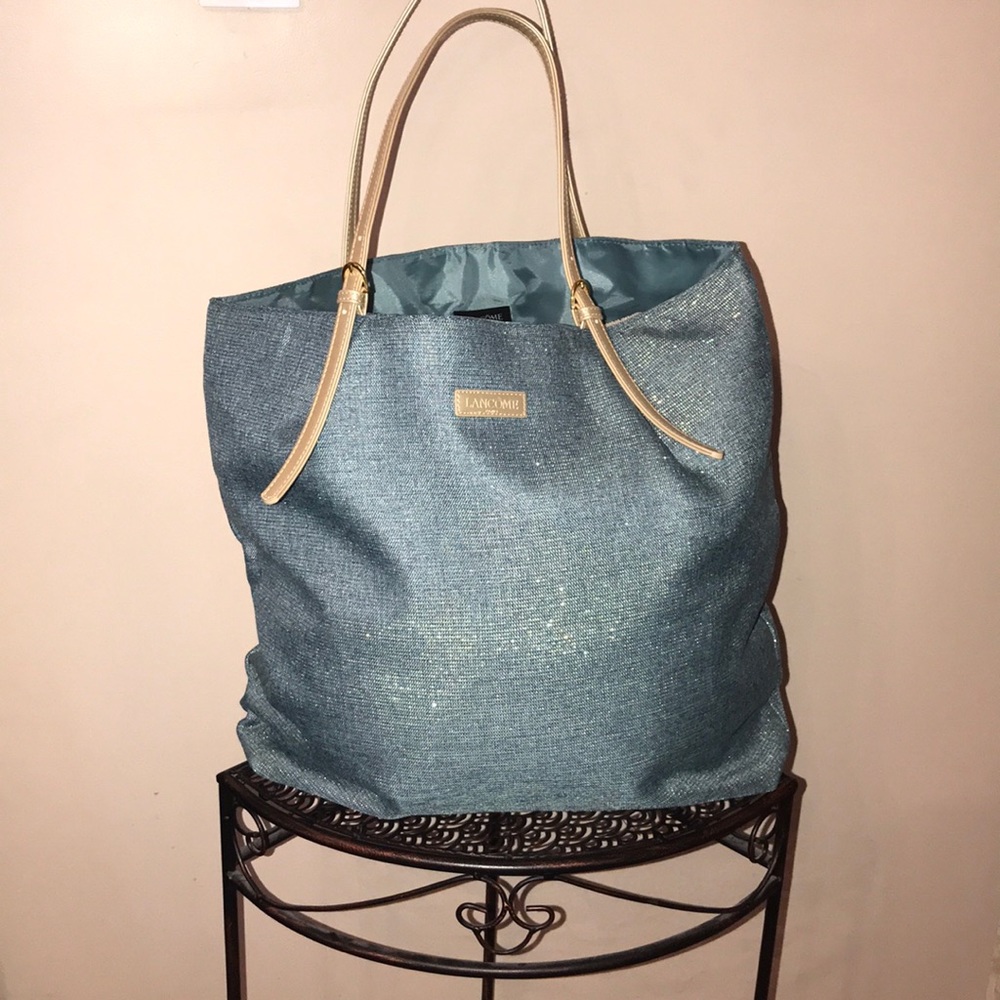 🆕 Lancôme Aqua, Blue/Green large bag.
